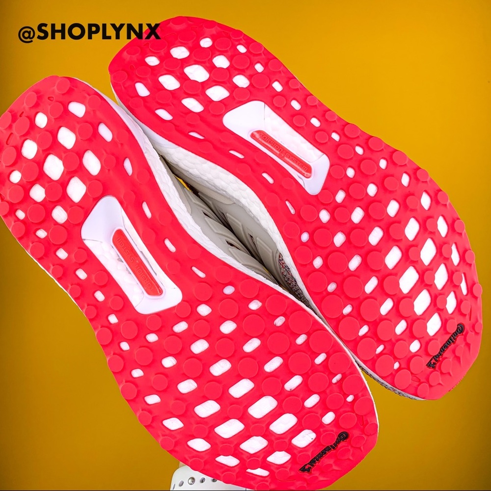 Adidas Ultraboost 4.0 Beige Shock Red - Picture 5 of 8